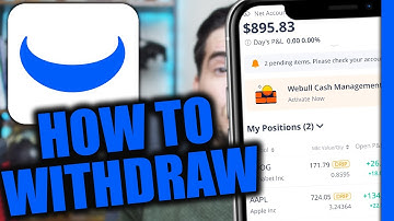 How to Withdraw on Webull App 2025