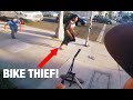 BIKE THIEF CAUGHT RED HANDED (BMX IN THE HOOD)