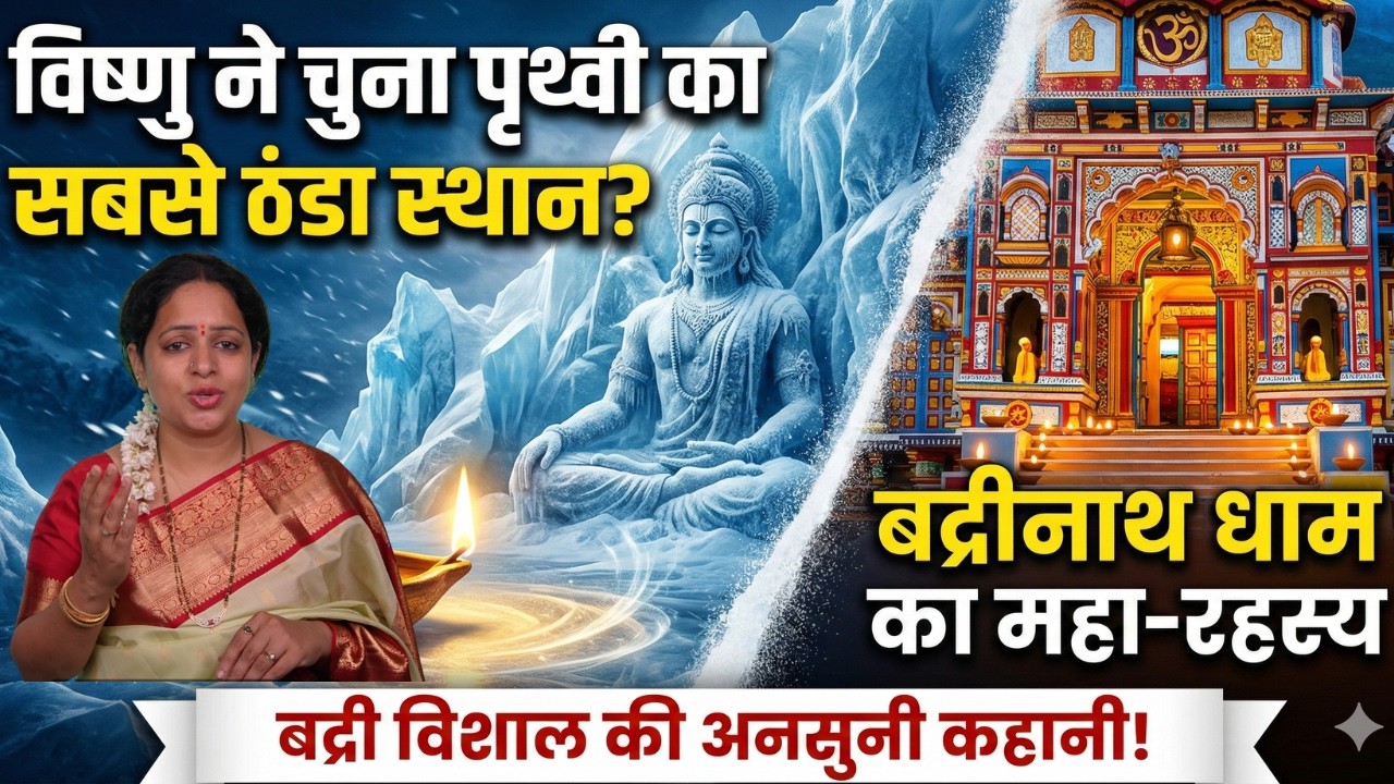 The Shocking Reason Vishnu Chose the Coldest Place on Earth: The Untold Mystery of Badrinath Dham