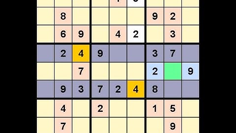 How to Solve Washington Times Sudoku Difficult September 9, 2021