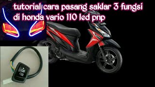 Cara memperbaiki Saklar lampu motor | Saklar Lampu jarak jauh dekat