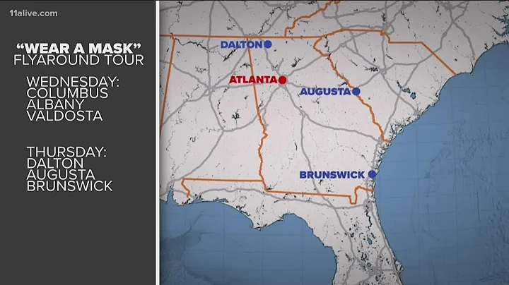 Gov. Kemp to go on 'Wear A Mask' tour