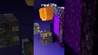 Minecraft vs Real Life 3D Simulations 🔥🔥🔥