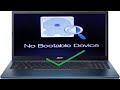 Acer Laptops No Bootable Device: How to Fix It