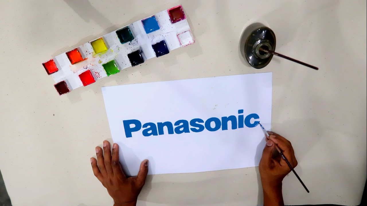 How to draw the Penasonic logo