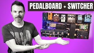 my 2021 PEDALBOARD and how to use a guitar PEDAL SWITCHER