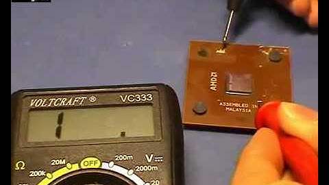 AMD Athlon XP - Unlocking Multiplier (Tom