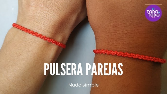 Como hacer pulseras para PAREJAS fáciles con letras ❤️ PULSERAS para SAN  VALENTÍN #sanvalentin 