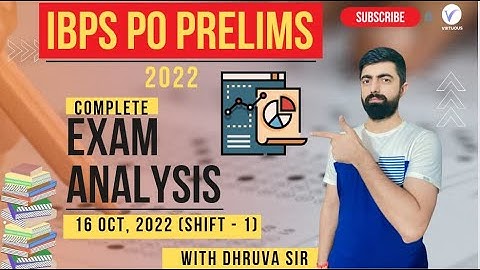 IBPS PO PRE 2022 Exam Analysis (Shift-1) || क्या था PAPER का LEVEL || 16th October