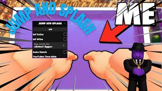 Jump And Splash Script NO KEY | AUTO FARM, INFINITE JUMPS, AUTO SPLASH, GOD MODE & MORE!