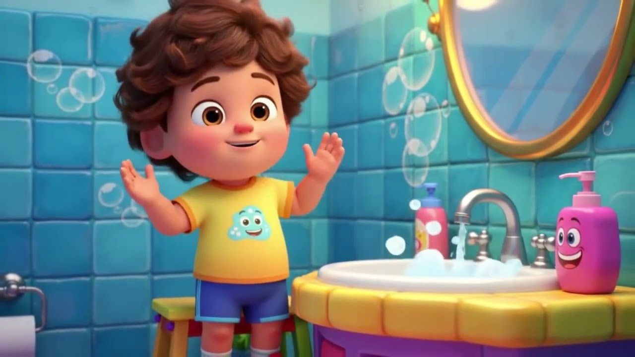 Washy Washy Hands | Fun Hand Washing Song for Kids | Hygiene Song 