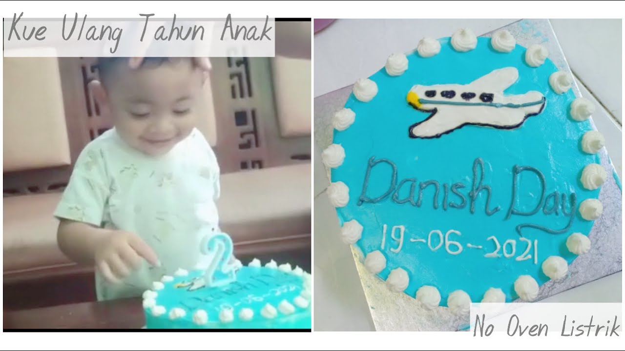 Bikin Kue Ulang Tahun untuk Anak Murah dan Sederhana # ...