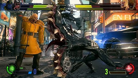 MARVEL VS CAPCOM INFINITE  THANOS & VENOM VS NEMESIS & DORMAMMU#gaming #capcom #gameplay