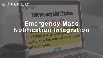 Emergency Mass Notification Integration