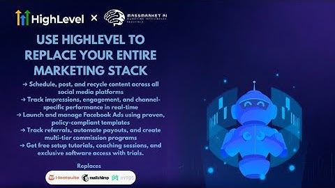 GoHighLevel Marketing Tools Explained Social Planner, Email, Trigger Links, and AI Ads Manager