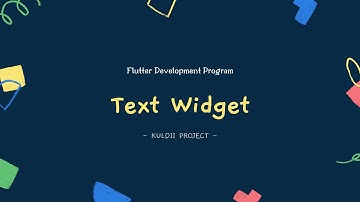 FLUTTER 05 Text Widget (Tutorial Flutter Bahasa Indonesia)