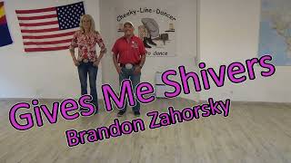 Gives Me Shivers Line Dance Demo & Teach