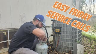 Running Multiple Service Calls and Showing Jacob How To Add Refrigerant