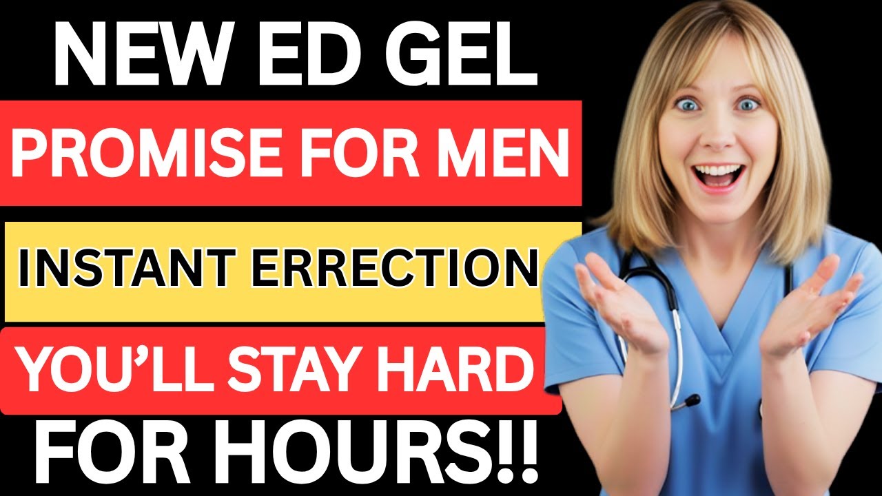 New ED Gel Claims INSTANT Erections — A Urologist Explains What Really Happens