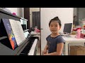 Doris huangs piano performance