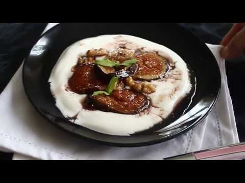 recettes-aux-figues-/-dessert-de-figues-caramélisées-avec-noix-et-yaourt-grecque