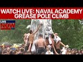 Watch live us naval academy herndon monument climb   livenow from fox