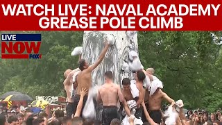 WATCH LIVE: US Naval Academy Herndon Monument Climb  | LiveNOW from FOX screenshot 2