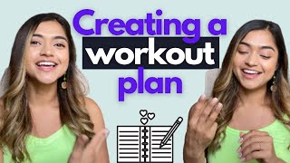 How to Make a Weekly Workout Schedule | (Easy to Follow | Beginner Friendly)