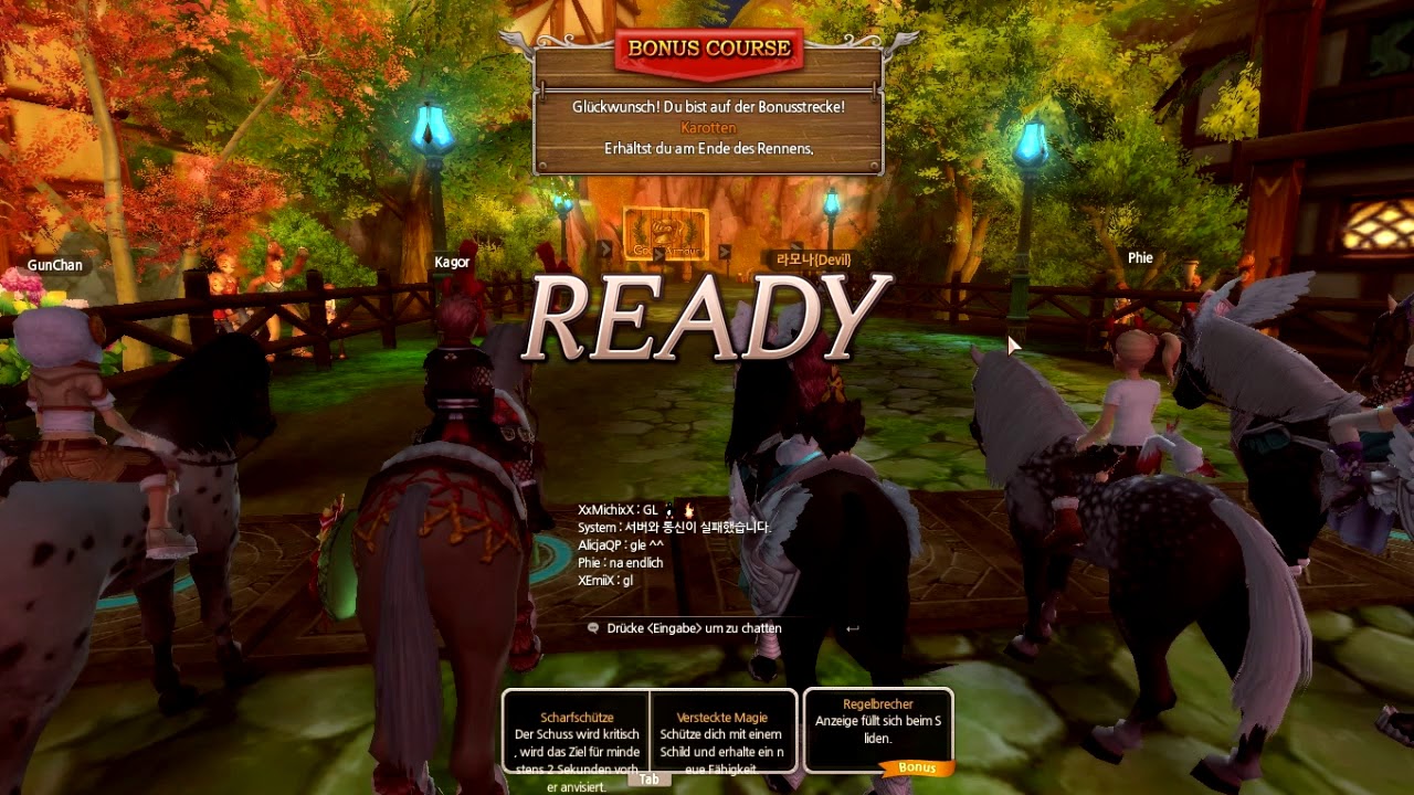 Magic Solo Race [Alicia online]