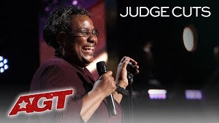 Callie Day sings "Up To The Mountain" on America's Got Talent 2019 Judge Cuts