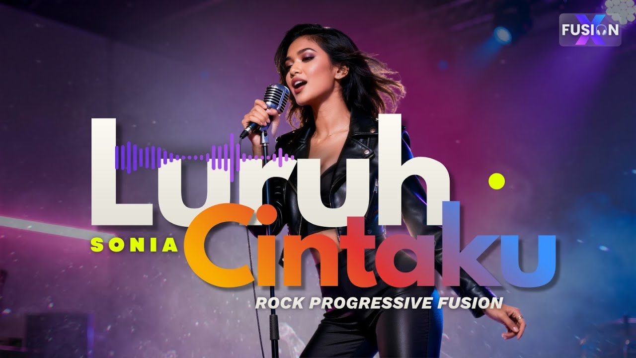 ⚡Luruh Cintaku – Sonia | Rock Progressive Fusion Cover🔥🎸| FUSIONX