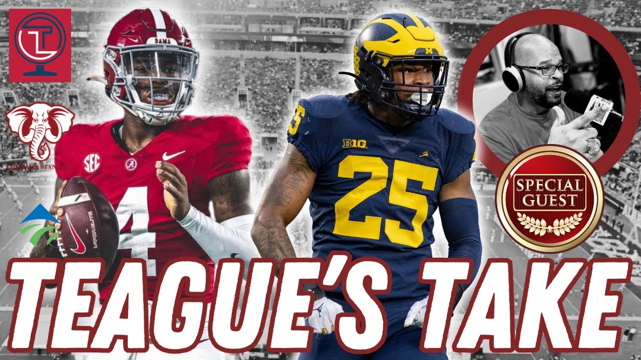 Teague’s Take Growth of Jalen Milroe! Michigan Film Study! Rose Bowl