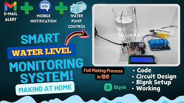 Iot based smart water level monitoring system