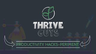 Ep 16 - The Big Productivity Hack-Speriment