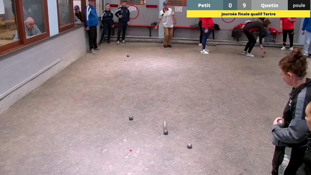 Miniature : Pétanque : Journée finale Doublette Mixte au PC TERTRE-ESPERENCE