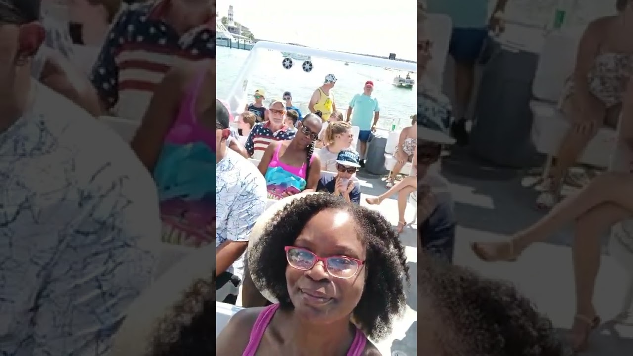 Dolphin Cruise Riding the Sea Blaster with family  in Destin Florida ⛵