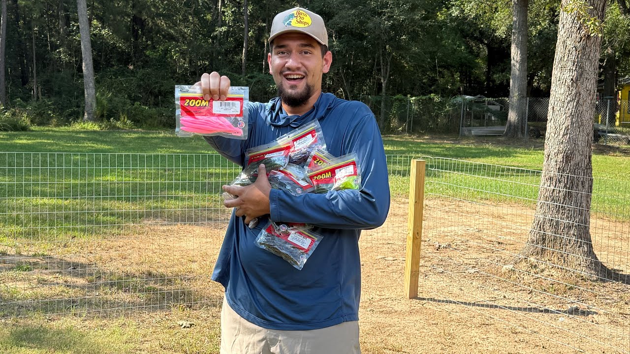 USING ONLY ZOOM BAITS BASS FISHING CHALLENGE