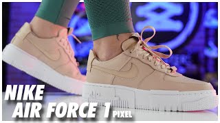 women's nike air force 1 pixel se leopard casual shoes