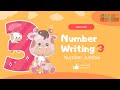 Number Writing: 3 | NUMBER JUMBLE DVD