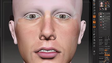 zbrush 4 r3   polypaint time lapse