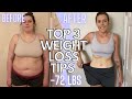 MY TOP 3 TIPS FOR WEIGHT LOSS | How I Lost Over 70 Pounds