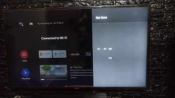How fix a time and internet connection problem MI Box 4k