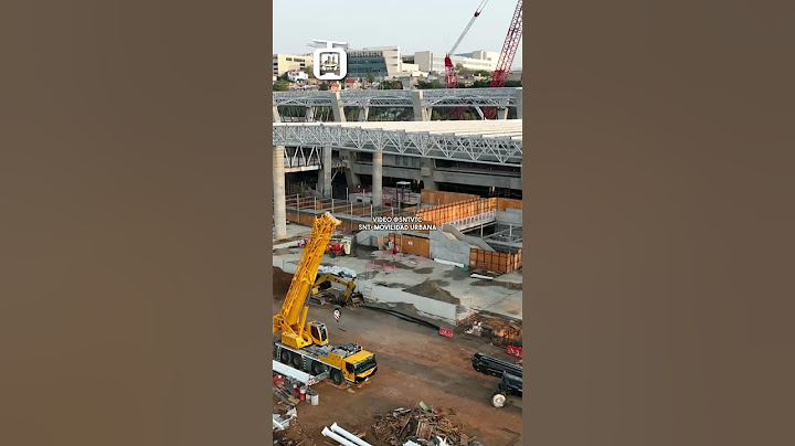 ¡Así avanzan las obras de la estación Observatorio del Tren Interurbano México-Toluca!