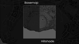Add hillshade to your basemap in QGIS