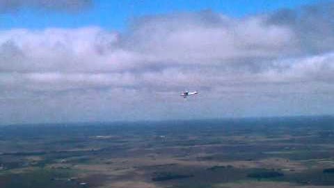 Aerobatics-Piper Cub loops