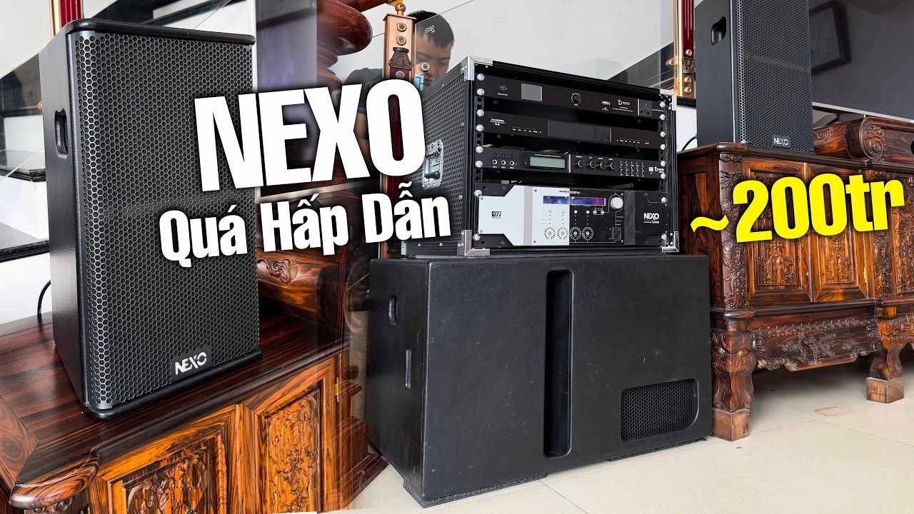 NEXO — это действительно потрясающе! || Полная система PS10R2 и сабвуфер LS500 доставлена ​​в Бак...