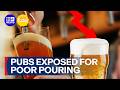 Covert operation finds pubs are skimping on drinks | 9 News Australia