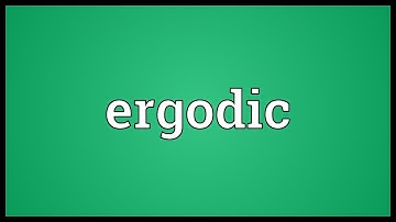 Ergodic Meaning