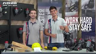 EVERWIN's Pneumatic Nailer, Stapler Safety Training Guide ENGLISH VERSION