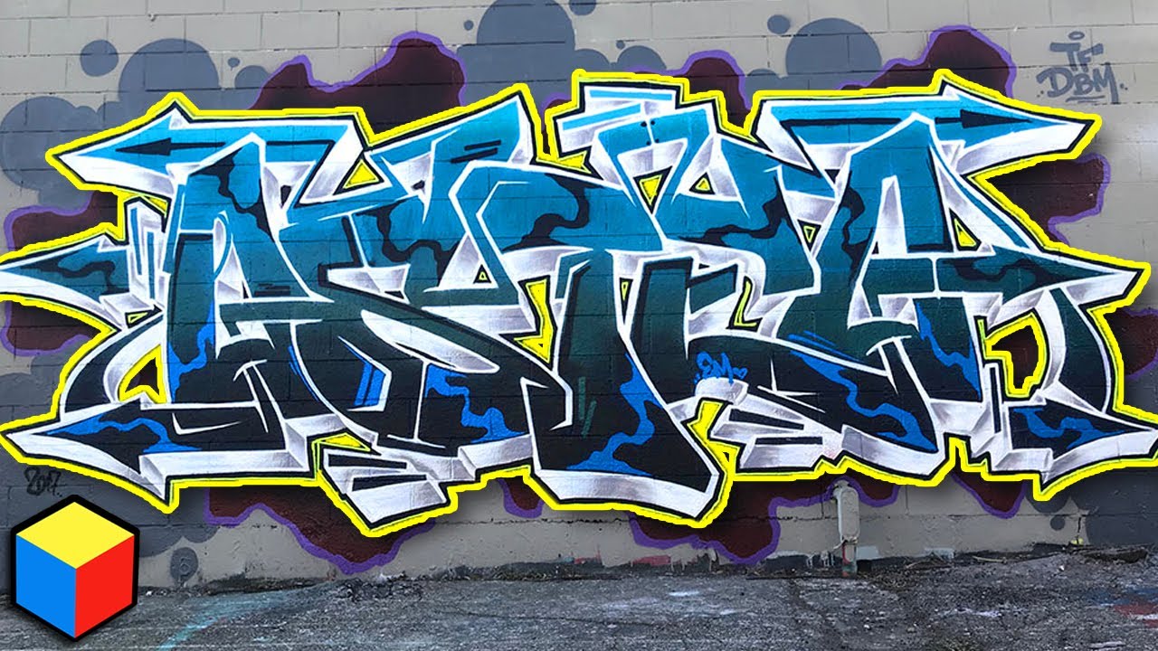 MAKE GRAFFITI EXPLODE OFF WALLS - OSTEO GRAFFITI BREAKDOWN! - YouTube